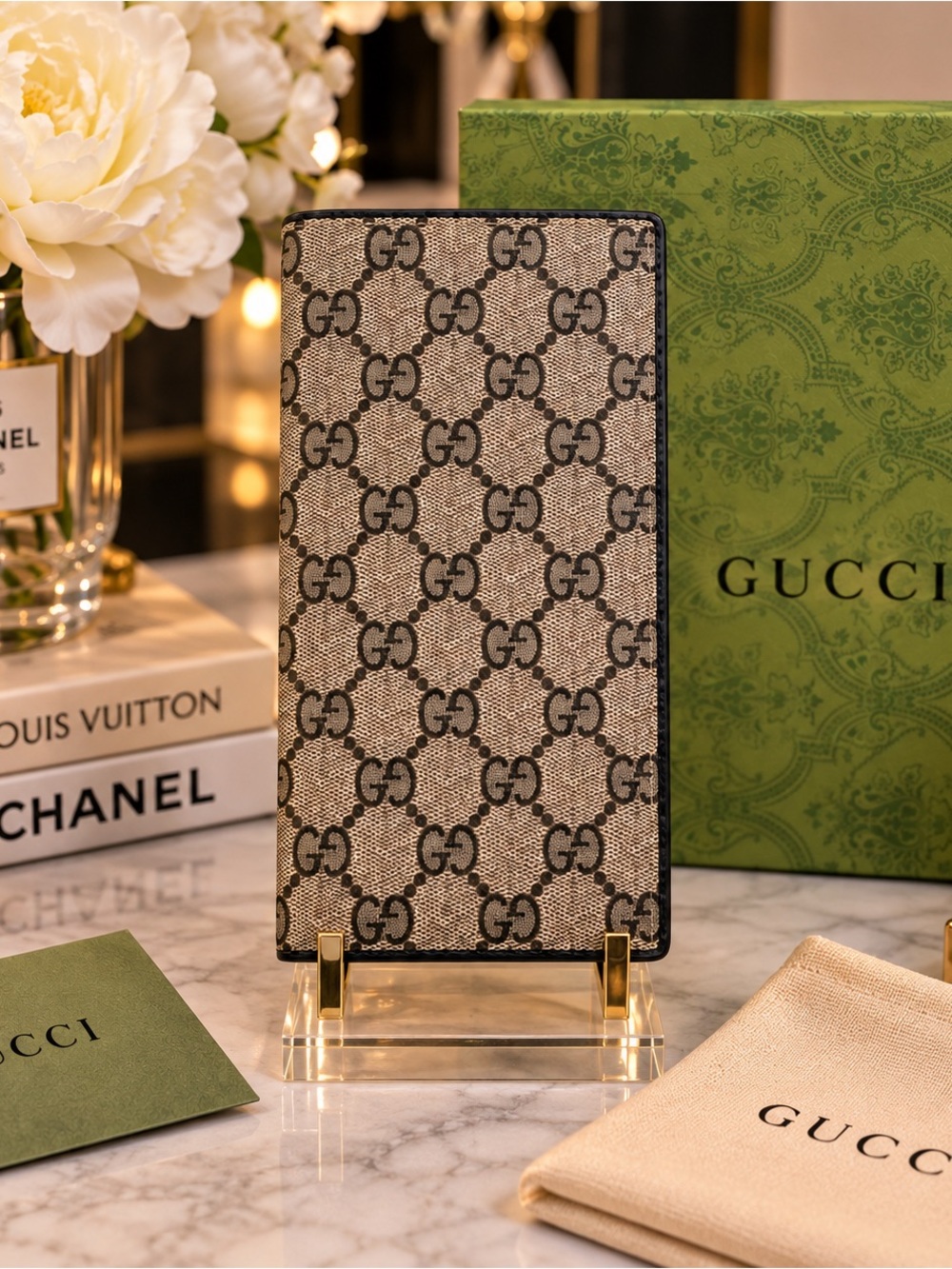 Classic Print Fashion Fold Wallet
